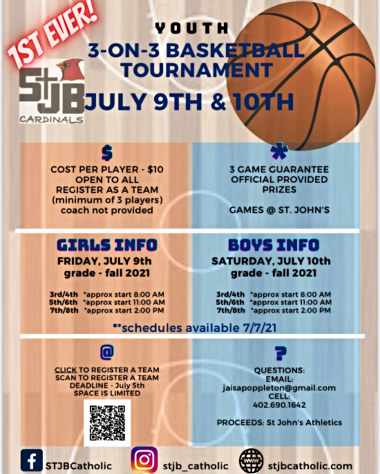 2021 06 23 PLT St John 3 on 3 bball