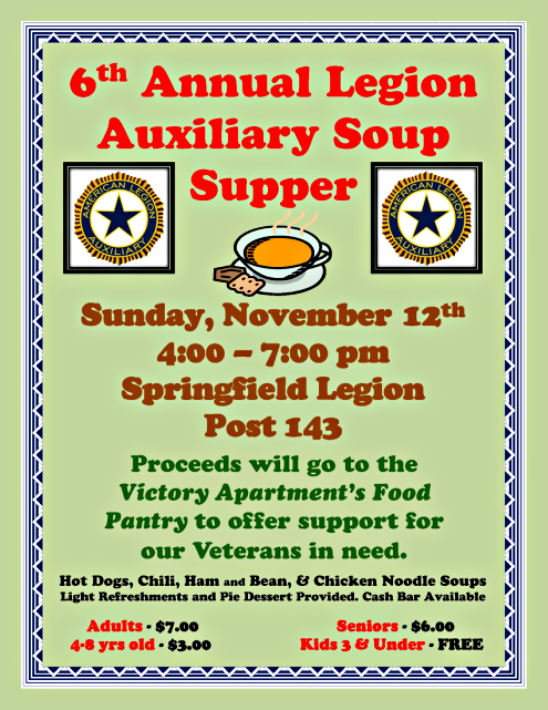 2017 10 18 SPR Legion SoupSupper