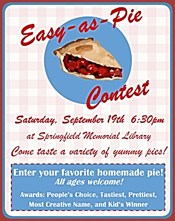 2026 09 09 SPR LIBRARY pie contest 1