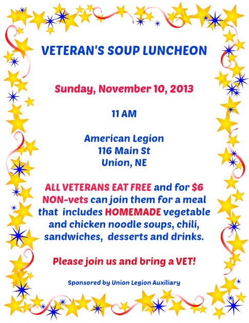 2013-10-30 Union_Aux_Vets_Lunch