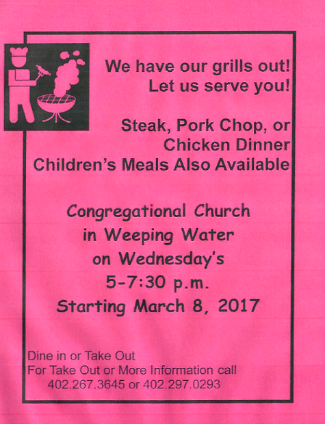2017 03 22 WW Congregational dinner