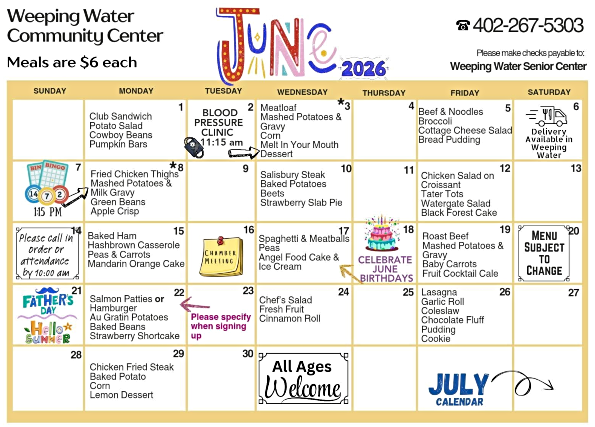 2026 06 10 WW June menu 1