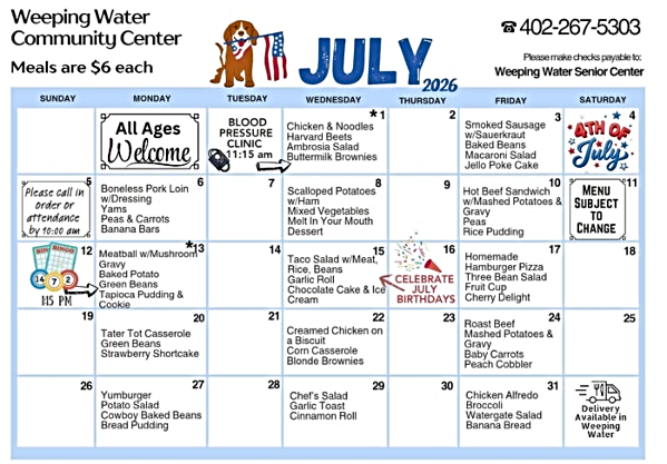 2026 06 10 WW June menu 1