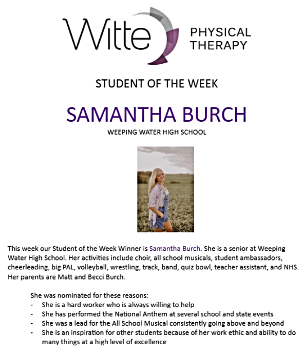 2023 05 03 WW SOTW S Burch