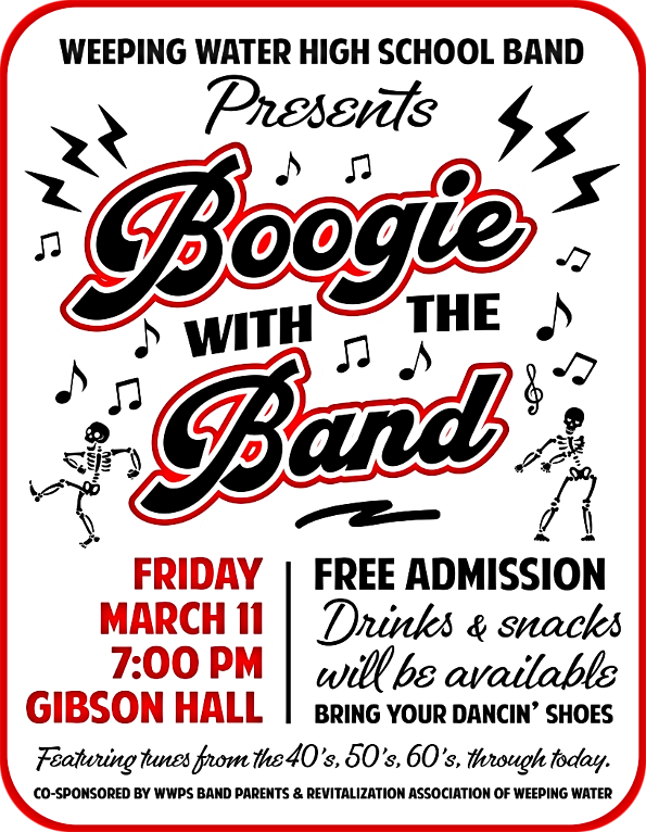 2022 03 09 WW Boogie with the Band Poster