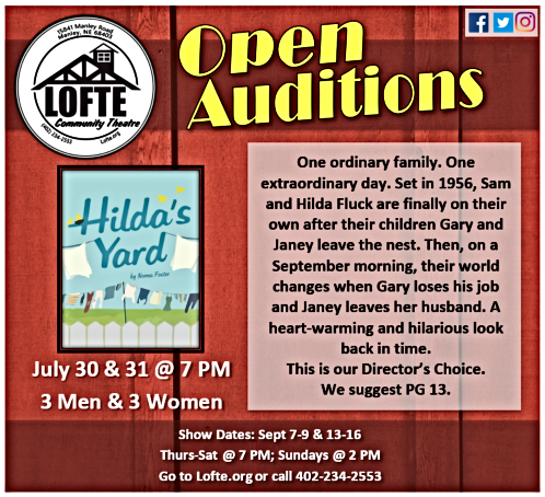 2018 07 25 LOFTE Auditions Hildas Yard 1